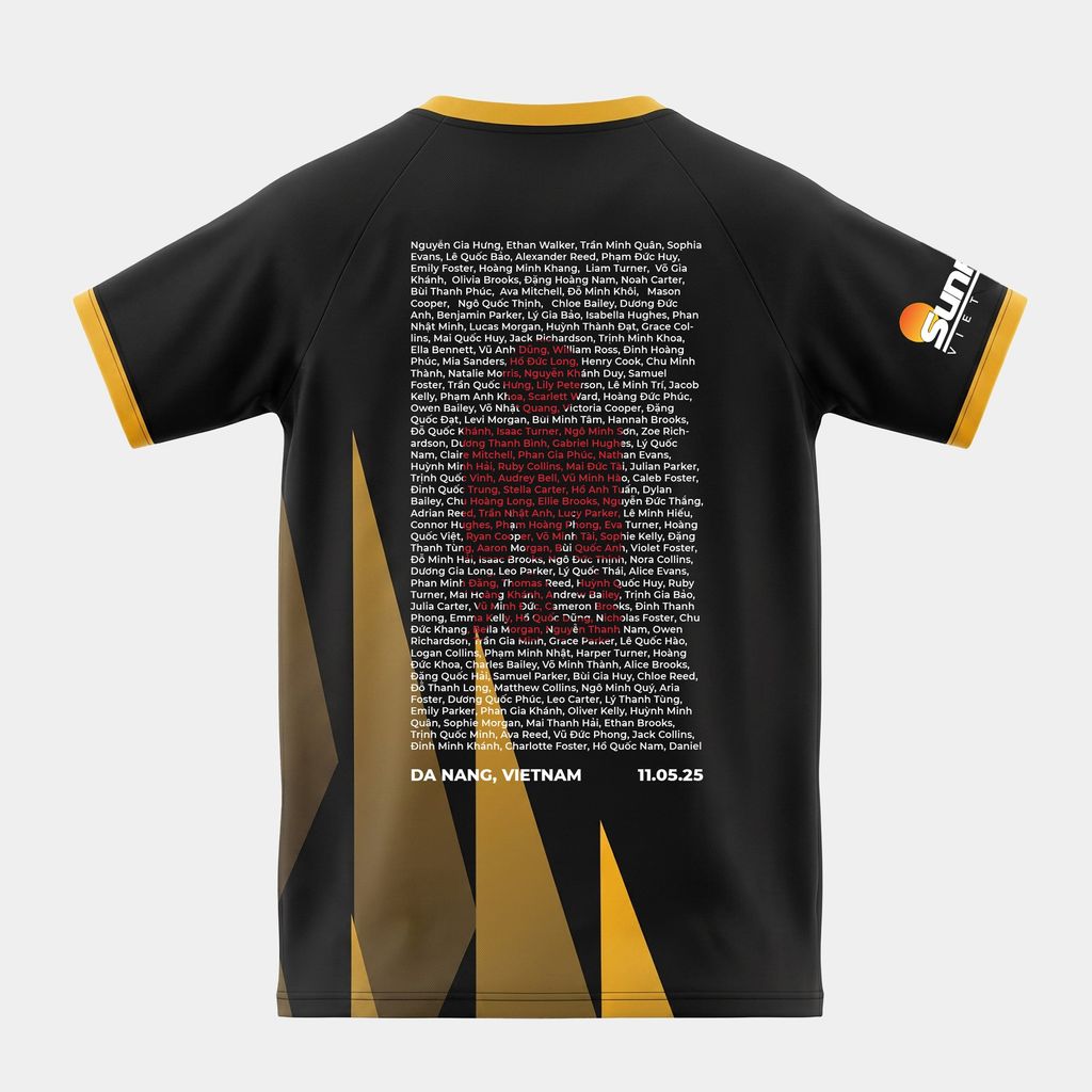 2025 IRONMAN 70.3 Da Nang Name Tee