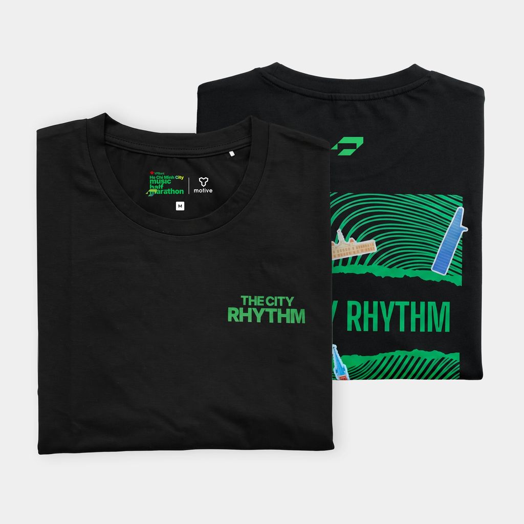 [MOTIVE x VPBANK HCMC] Áo Thun Thời Trang WAVE TEE VPBank HCMC Music Half Marathon 2026