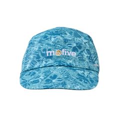 MŨ THỂ THAO CHẠY BỘ - ĐẠP XE MOTIVE CAP SMILE - Màu xanh dương họa tiết