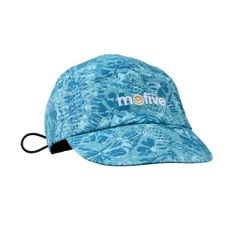 MŨ THỂ THAO CHẠY BỘ - ĐẠP XE MOTIVE CAP SMILE - Màu xanh dương họa tiết