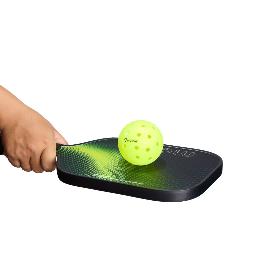 Vợt Sợi Thủy Tinh Pickleball màu Đen/Xanh lá Motive