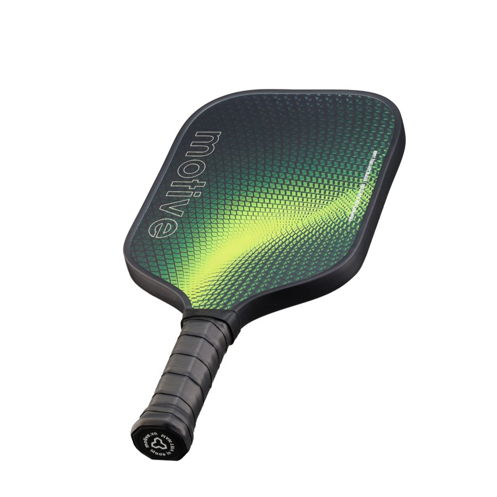 Vợt Sợi Thủy Tinh Pickleball màu Đen/Xanh lá Motive