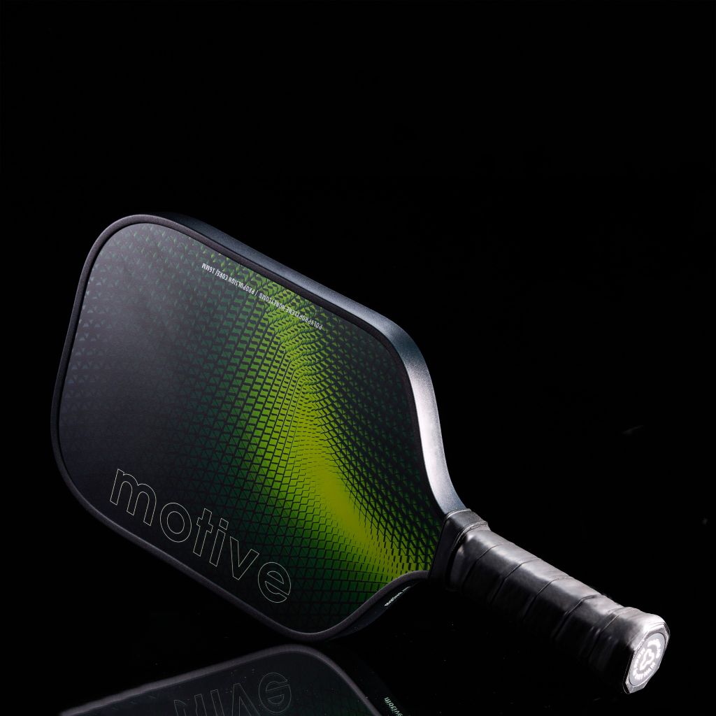 Vợt Sợi Thủy Tinh Pickleball màu Đen/Xanh lá Motive