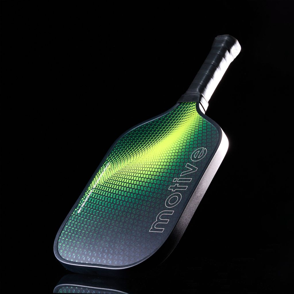 Vợt Sợi Thủy Tinh Pickleball màu Đen/Xanh lá Motive