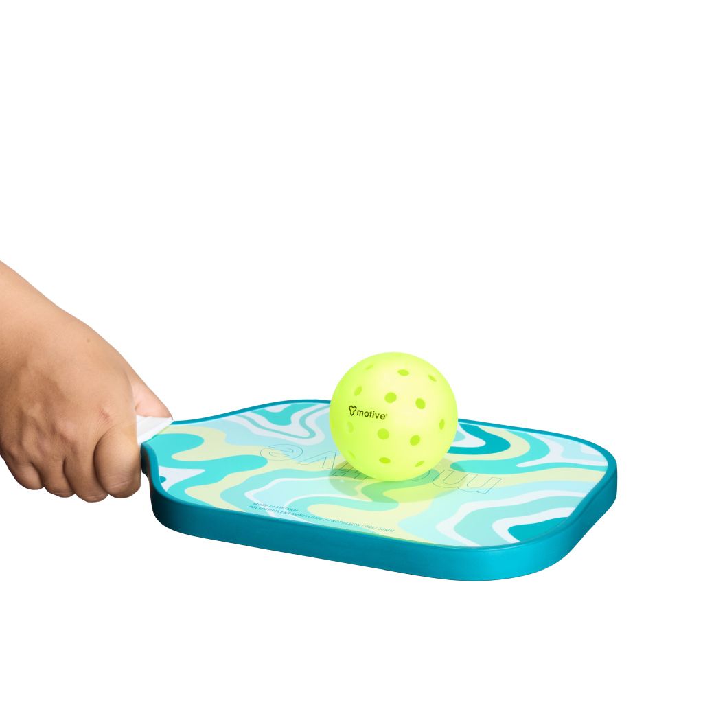 Vợt Sợi Thủy Tinh Pickleball màu Trắng/Xanh Motive