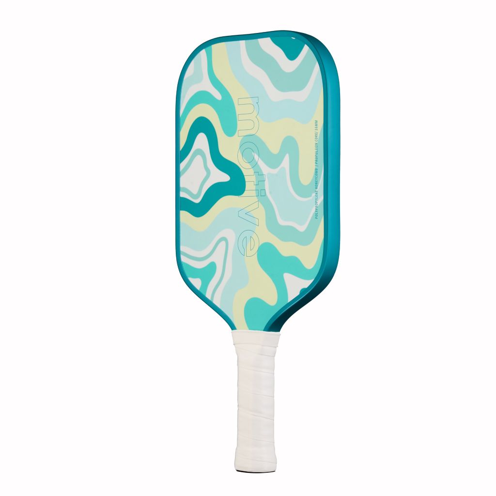 Vợt Sợi Thủy Tinh Pickleball màu Trắng/Xanh Motive