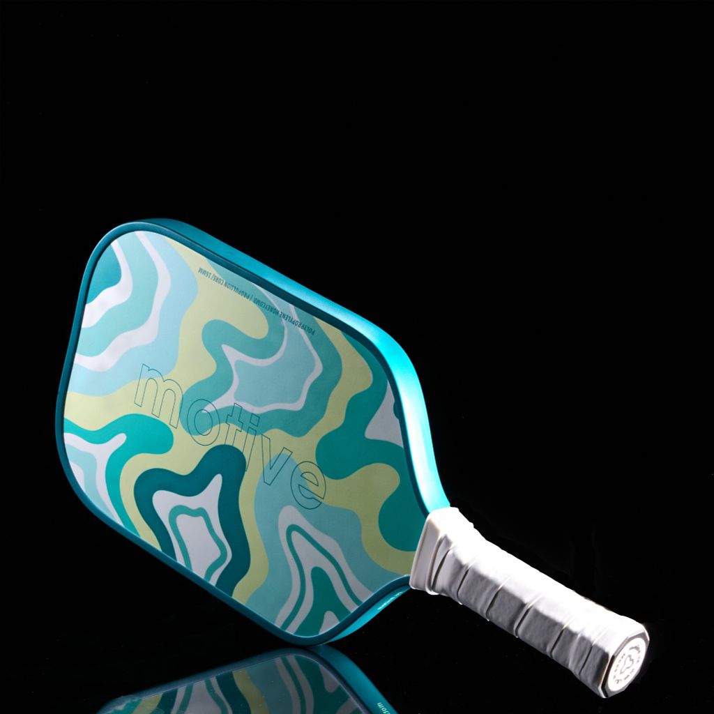 Vợt Sợi Thủy Tinh Pickleball màu Trắng/Xanh Motive