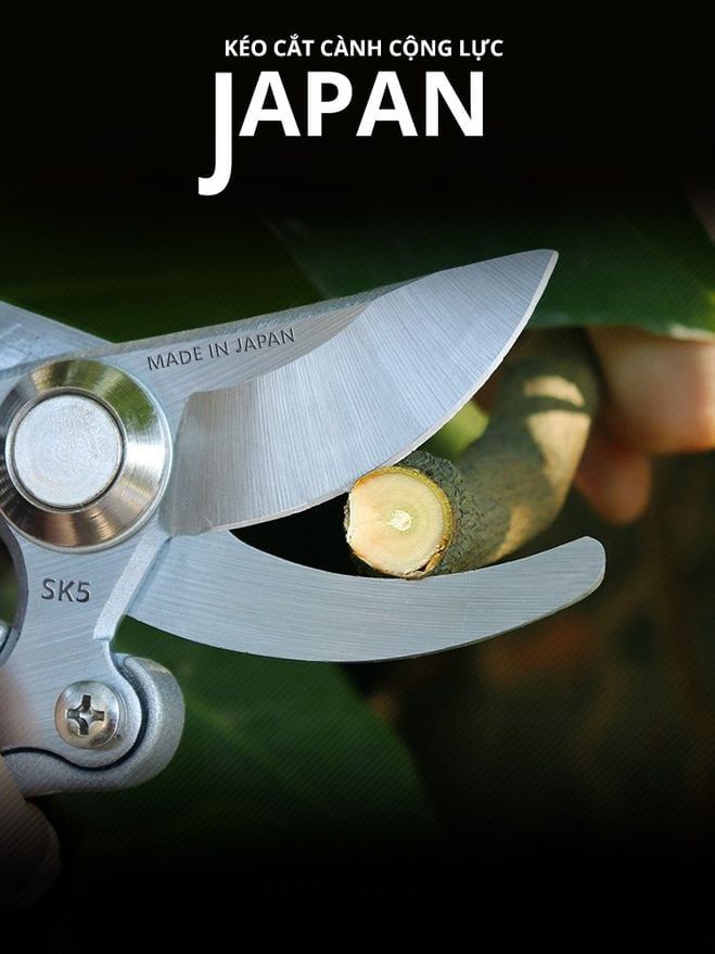 Kéo Cắt Cành Cộng Lực SK5 Siêu Sắc Bén