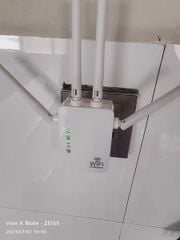 Bộ Kích Sóng Wifi T-Link 4 Râu Pro Xuyên Tường