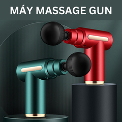 Máy Massage Cầm Tay 4 Đầu 6 Chế Độ Đa Năng - Xua Tan Đau Nhứt Đánh Bay Mệt Mỏi