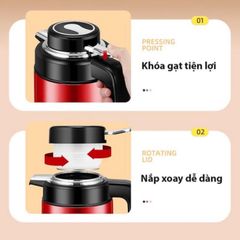 Ấm Siêu Tốc CUCKOO Kiêm Giữ Nhiệt 2 Trong 1