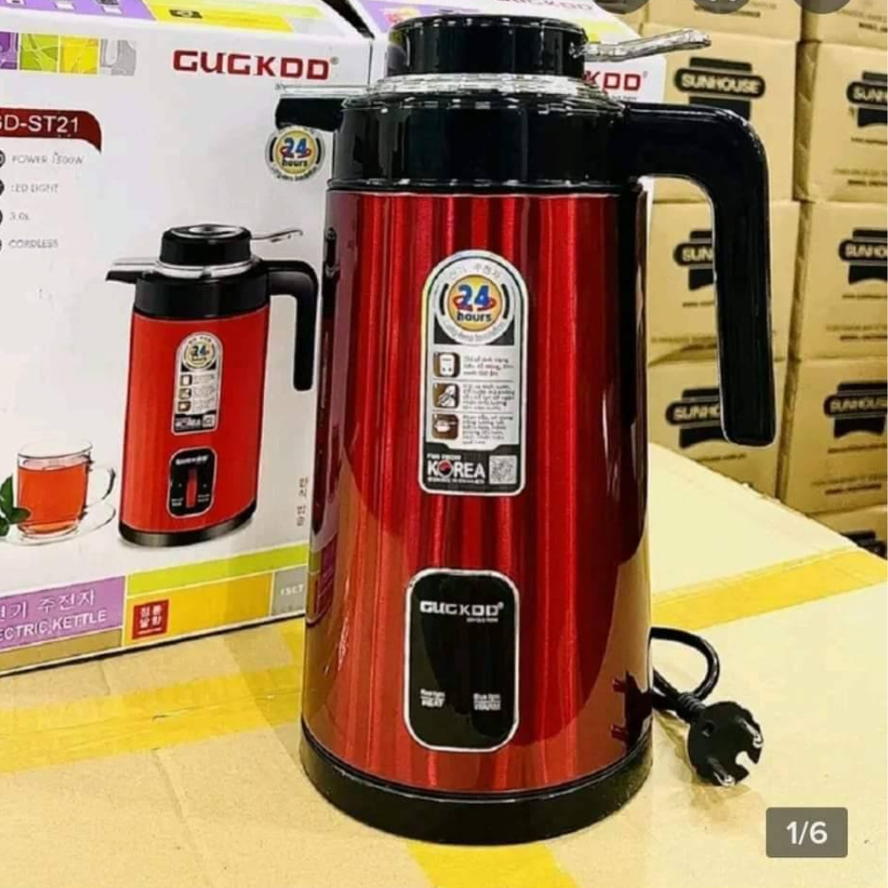 Ấm Siêu Tốc CUCKOO Kiêm Giữ Nhiệt 2 Trong 1