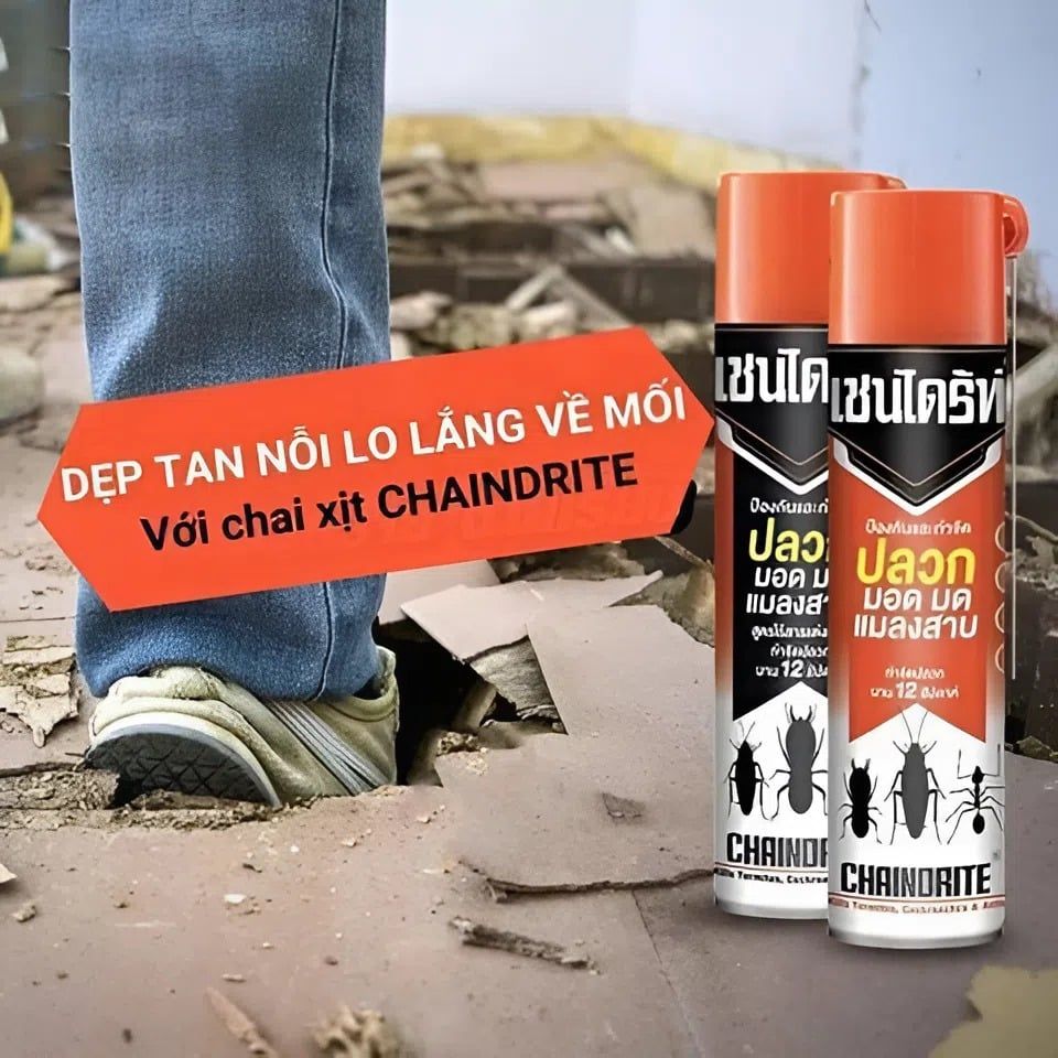 Bình Xịt Diệt Mối Thái Lan - Diệt Sạch Tổ Mối Nhanh Chóng