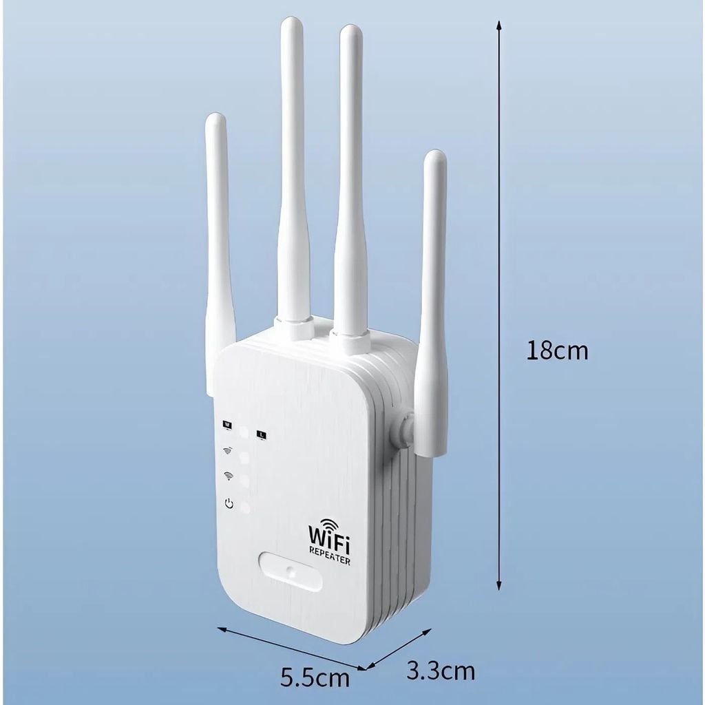 Bộ Kích Sóng Wifi T-Link 4 Râu Pro Xuyên Tường