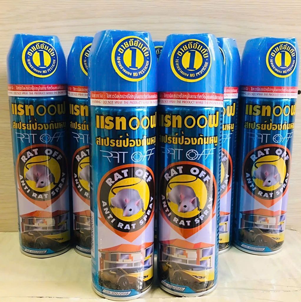 Bình Xịt Đuổi Chuột Thái Lan Siêu Hiệu Quả - Khiến Lũ Chuột Phải Khóc Thét