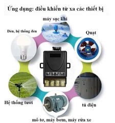 Công Tắc Điều Khiển Từ Xa 100M Công Suất Đến 3000W