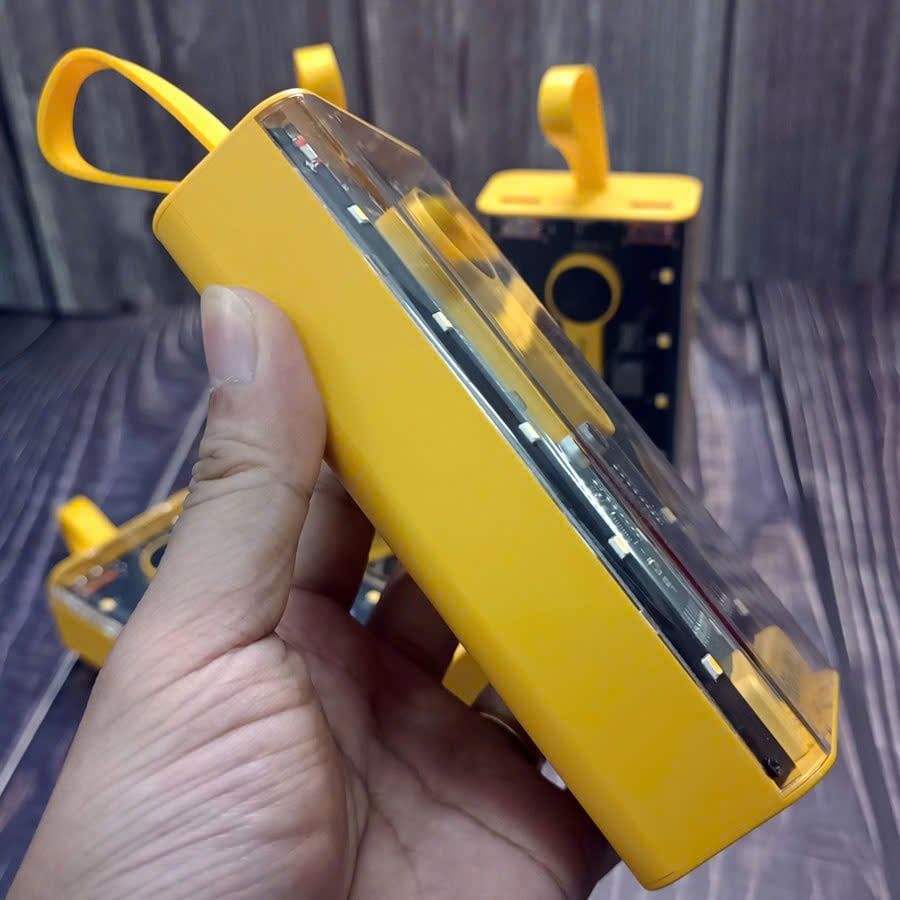 Pin Sạc Dự Phòng 20.000mAh 120W - Trong Suốt, Sạc Siêu Nhanh