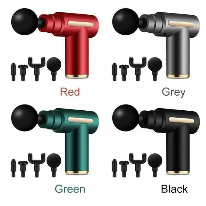 Máy Massage Cầm Tay 4 Đầu 6 Chế Độ Đa Năng - Xua Tan Đau Nhứt Đánh Bay Mệt Mỏi