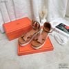 SANDAL HM đế xuồng cói FULLBOX hàng siêu cấp - BÒ - G14