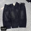  Quần jean suông trơn thụng hot - V225 (EO S<66, M<70, L<74) 