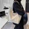 Túi tote da công sở form lớn đựng vừa laptop - A161 - KEM - (0) (30x44cm)