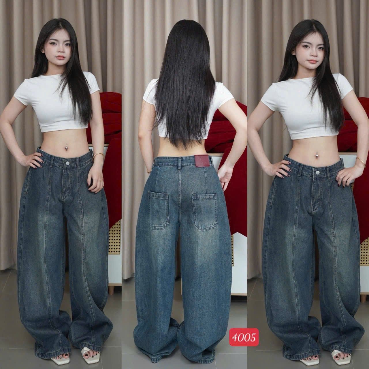  Quần baggy ống bí năng động - K112 (EO S<70, M<74, L<78) 