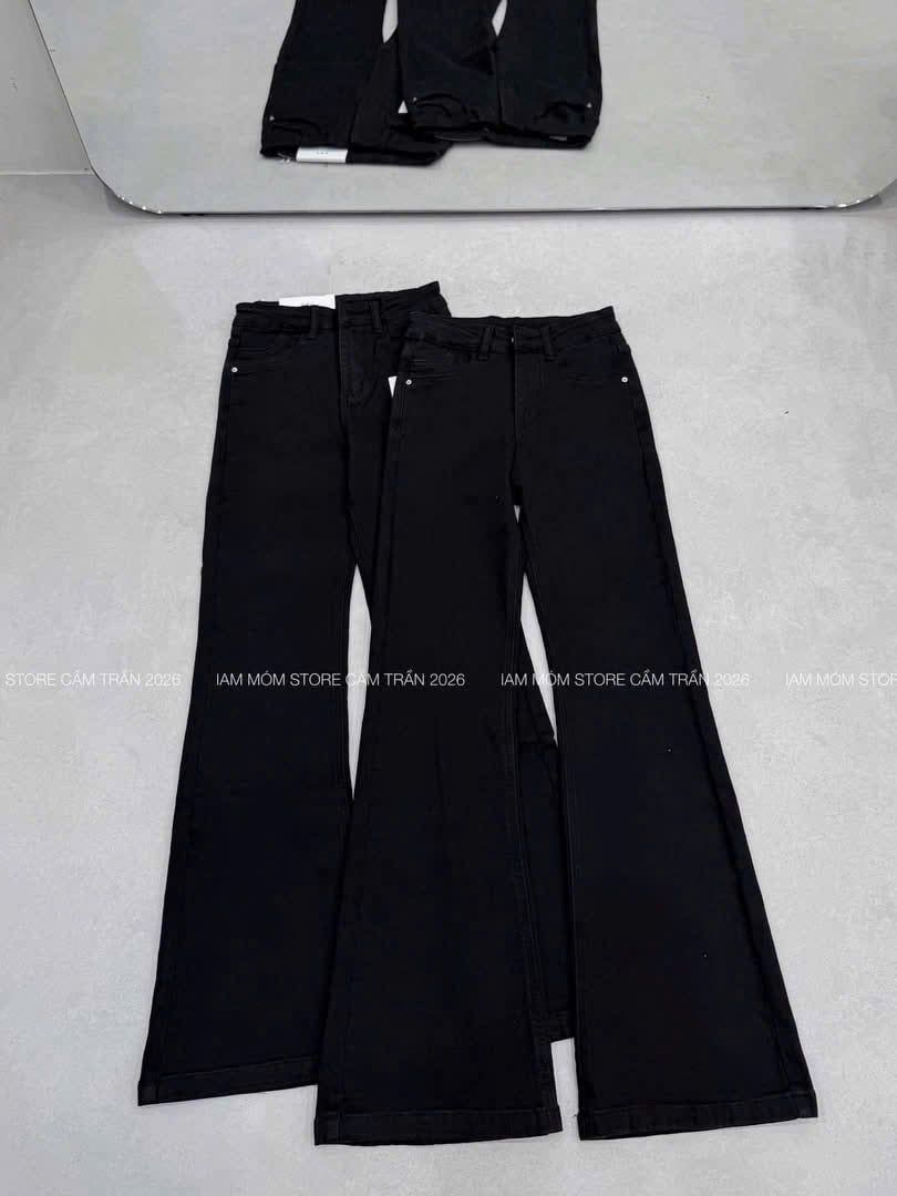  Quần ống loe cạp cao siêu hot - K106 (EO S<66, M<70, L<74) 