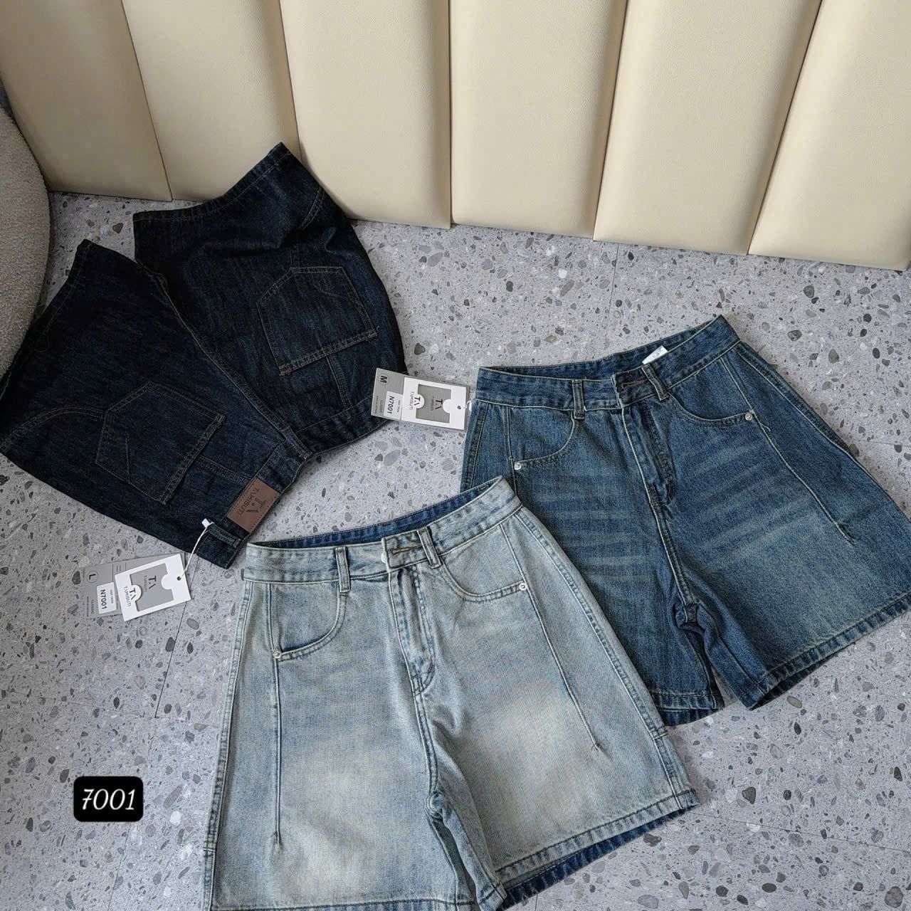  Quần ngố ống rộng cách điệu - ĐẬM - K115 (EO S<68, M<72, L<76) 