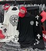  Set áo phông Chrome Hearts mix quần suông ống rộng - ĐEN - G133 
