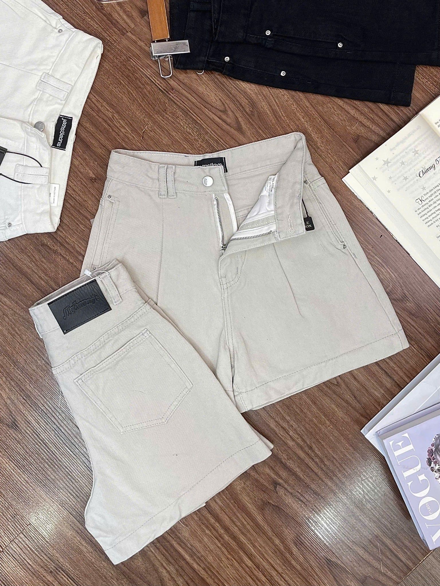  A34 Quần short kiểu mới hot hit - XÁM - G274 (EO S<68, M<72,L<76,XL<80) 
