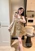 Váy sát nách form babydoll dễ thương - G188