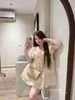 Váy babydoll họa tiết chấm bi dễ thương - G113