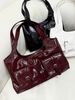 Túi xách tote dáng hộp phong cách - ĐỎ - R146 (0)