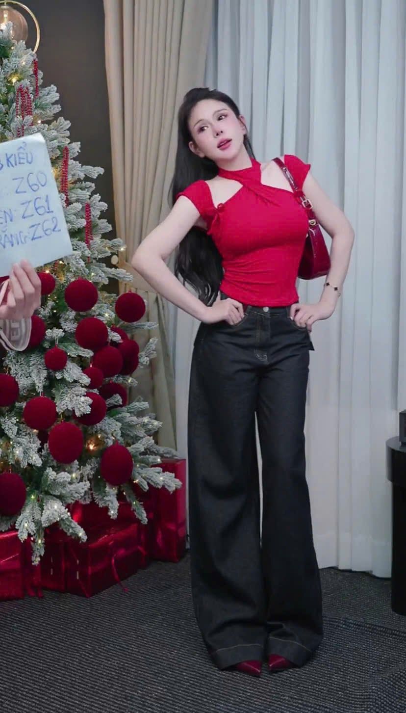  Áo yếm thiết kế diện được 3 kiểu - ĐỎ - Z60 