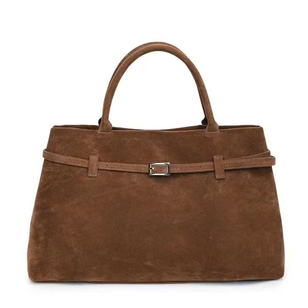  Túi tote HM lộn nữ dung tích lớn - NÂU - G59 