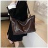 Túi tote da công sở form lớn đựng vừa laptop - A160 - NÂU - (0) (30x44cm)