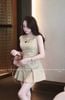 Đầm sát nách dáng ngắn thêu ong siêu hot - G139 (EO S<68, M<72)