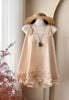 Set áo babydoll tầng bèo phối nơ kèm quần xinh xắn - Q129