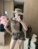 Áo polo len lưới nhũ cổ bẻ cộc tay siêu hot - Q197