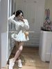 Váy babydoll cổ sen dập ly dáng bí ngắn siêu xinh - GẤU - R426