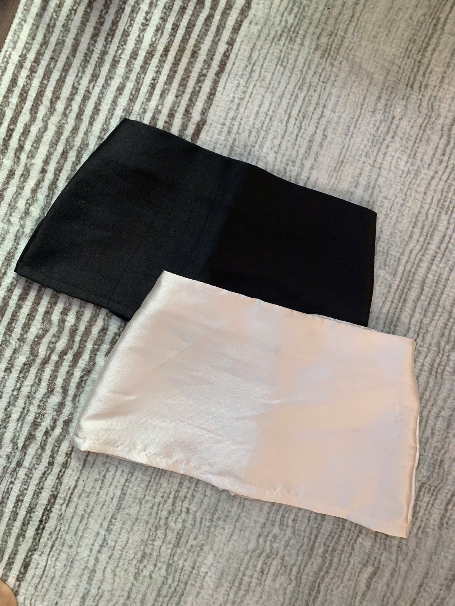  Chân váy dáng A chất tafta siêu hot - ĐEN - C1 (eo S<68, M<72 ,L<76) 