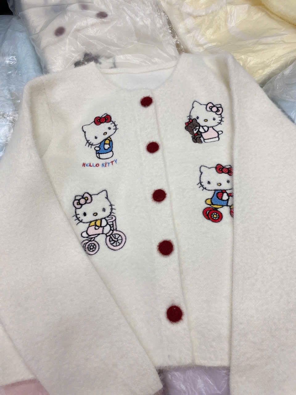  Áo len lông thỏ QC - HELLO KITTY - L12 