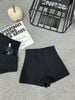 Quần short lưng siêu cao chất umi co dãn BASIC - ĐEN - G86 (EO S<68, M<72, L<74)