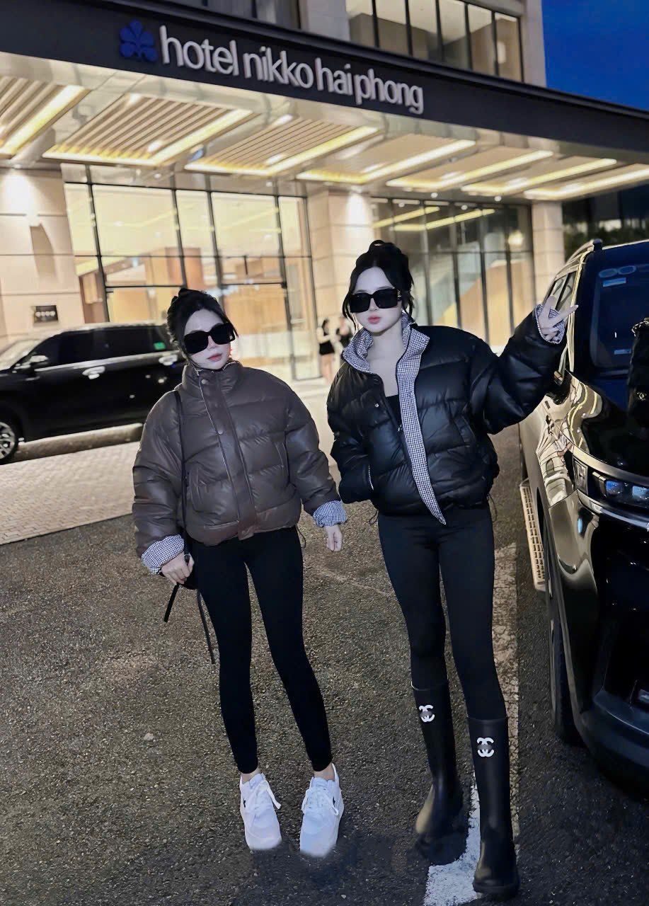  Áo khoác phao chần bông phối lót caro thu đông - ĐEN - G170 