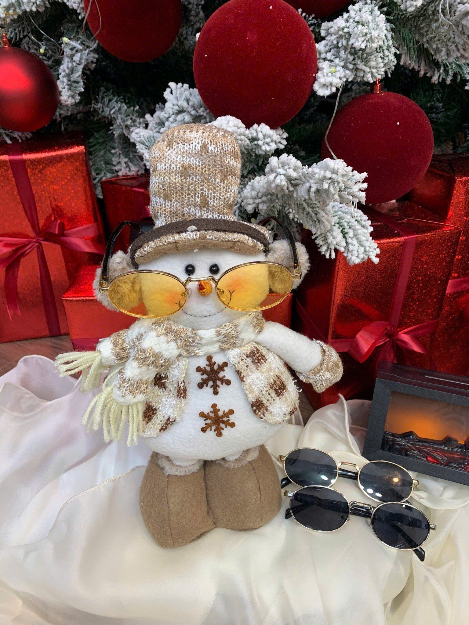  Kính mắt dáng bầu tròn gọng kim loại hotrend - GỌNG BEO - K7 