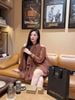 Áo tơ hở vai buộc dây nơ cổ tay dài bo chun tiểu thư siêu HOT - Z183