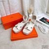 SANDAL HM đế xuồng cói FULLBOX hàng siêu cấp - KEM - G13