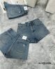 Quần short jean BASIC túi thêu ngựa mini - JEAN - K52 (EO S<66, M<70, L<74)