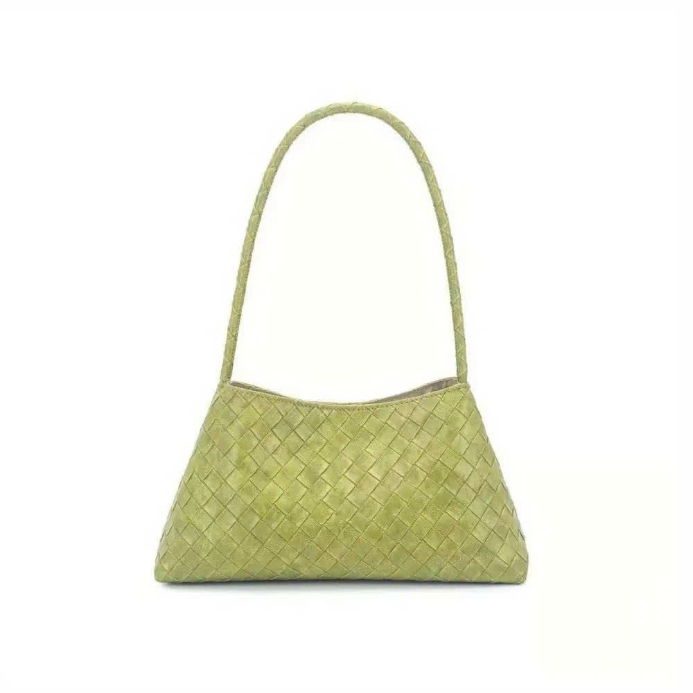  Túi đeo nách dệt kèm túi vải HOT hàng QC - XANH - T3 (6x30cm) 