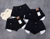  Quần short ngắn lộ túi BASIC - ĐEN - T7 (EO S<64, M<68, L<72) 